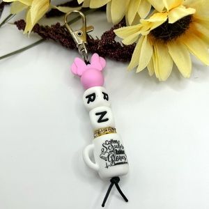 RN Minnie Mouse 💗 Keychain